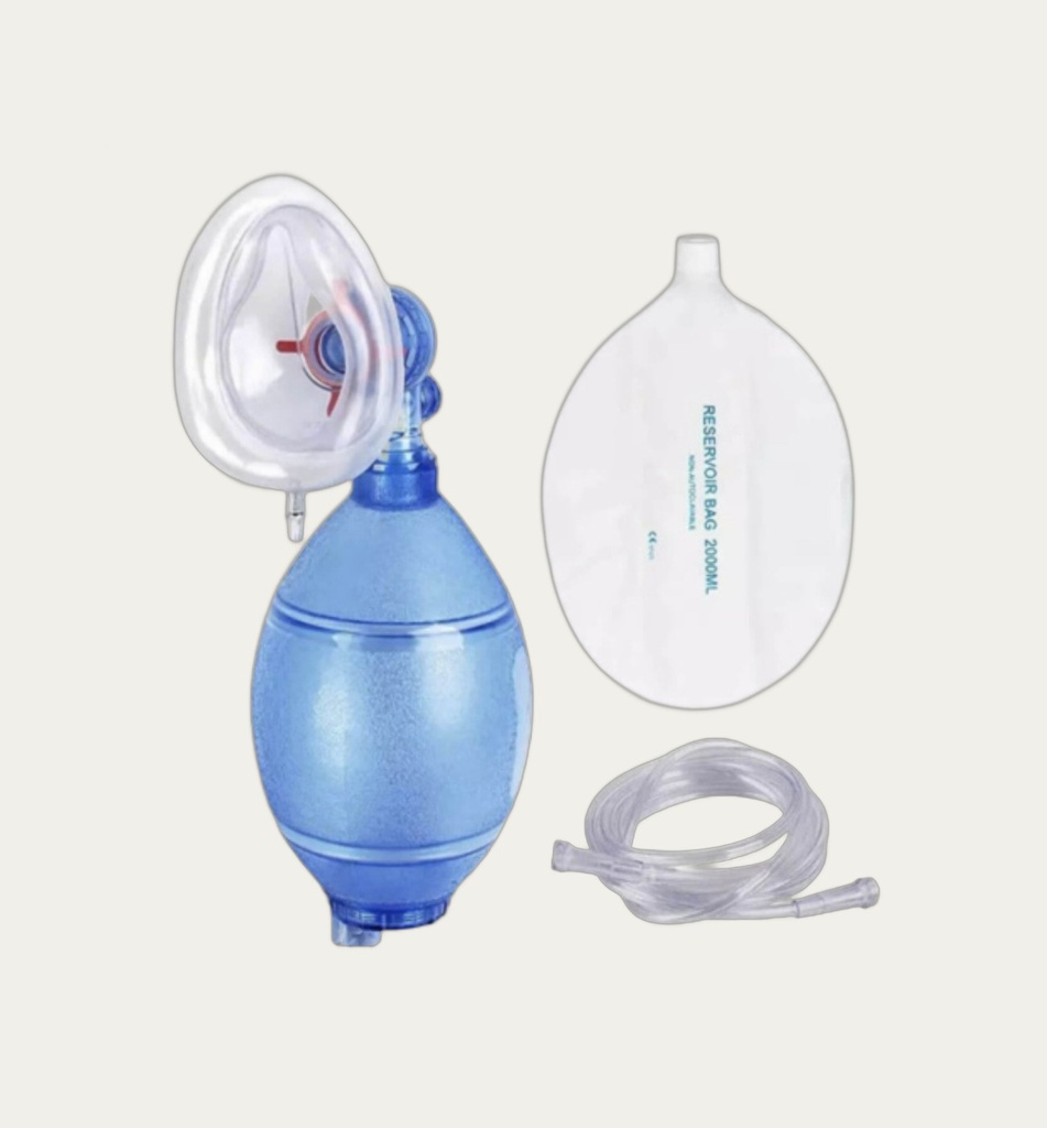 [1966] PVC Mask for BVM Resuscitator (2)