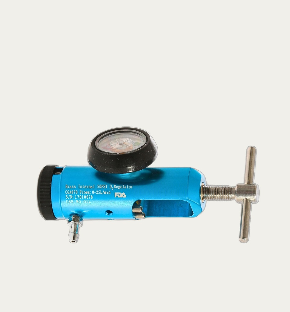 [1197] Oxygen Cylinder Regulator (aluminum)