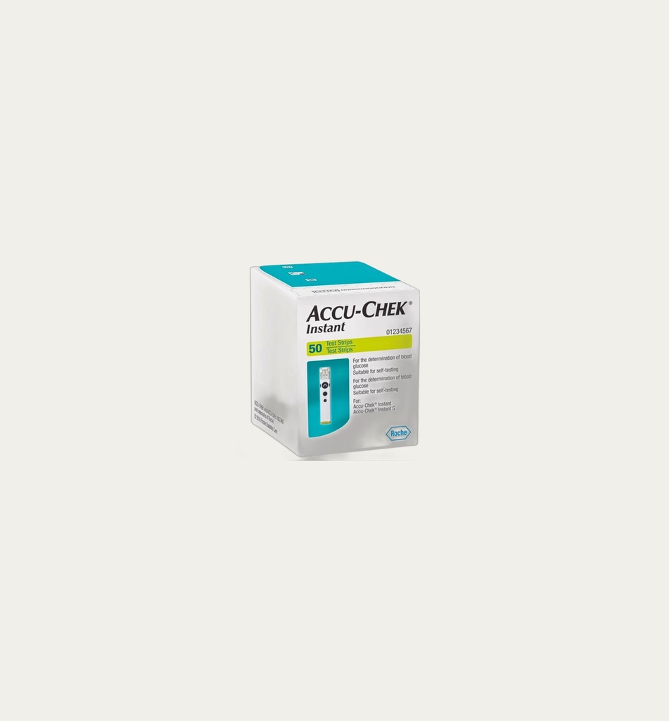 [4325] מקלוני בדיקה מד סוכר - ACCU CHEK (1 יח')