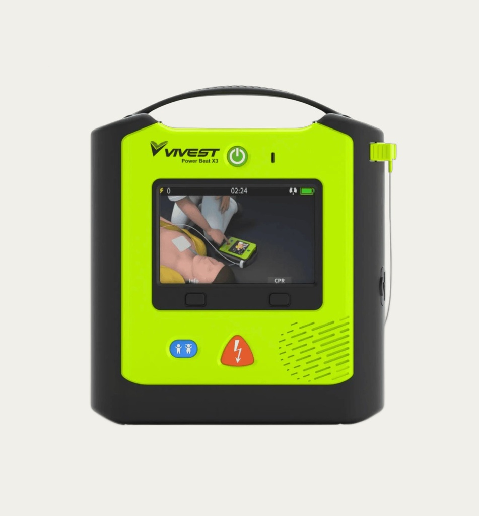 [4421] VIVEST PowerBeat X1 Defibrillator (עברית)