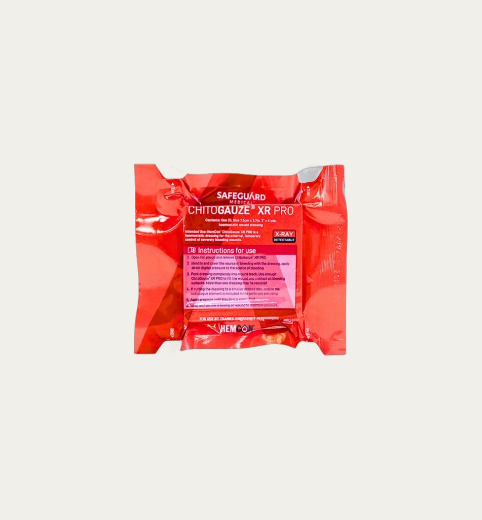 תחבושת המוסטטית - ChitoGauze® XR PRO