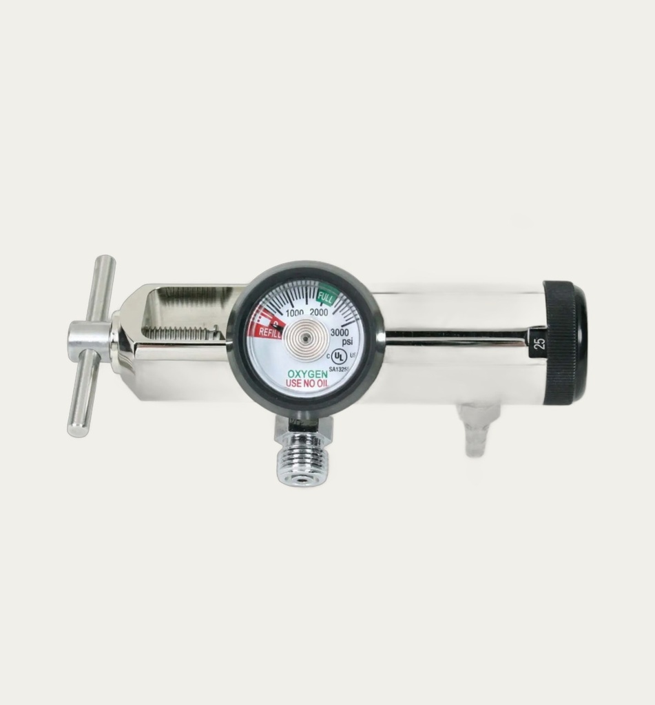[1199] Two-Outlet Oxygen Regulator (US Standard)
